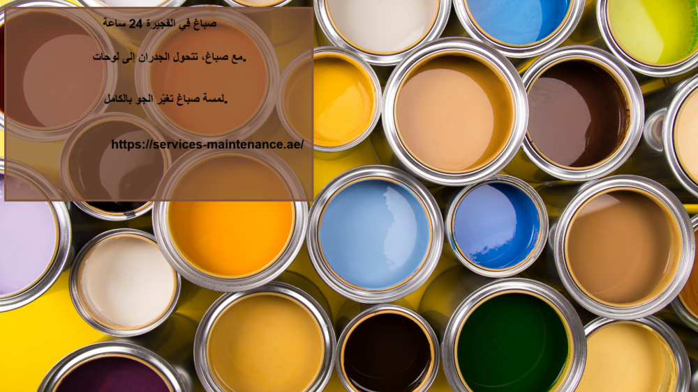 صباغ في الفجيرة 24 ساعة
