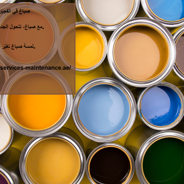 صباغ في الفجيرة 24 ساعة